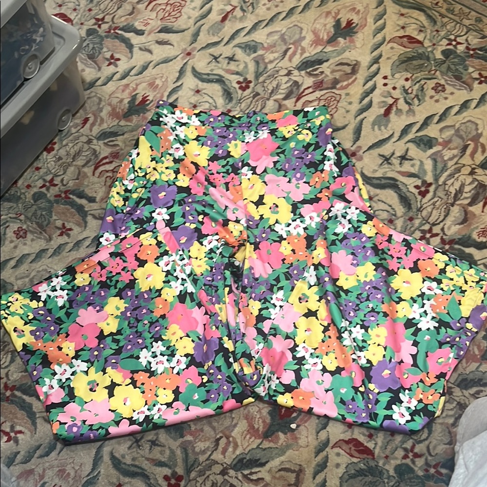 Floral Multicolor Pants